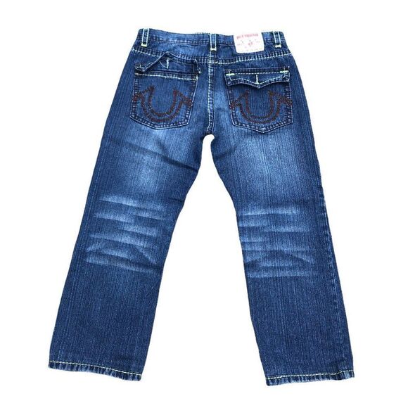 True Religion Jeans Size 36 JOHNNY SUPER T Blue - Picture 2 of 12